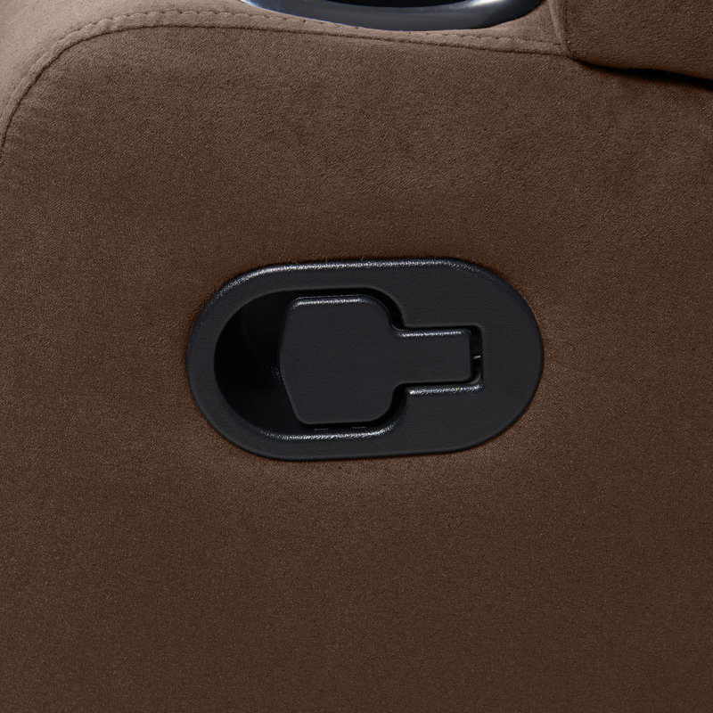 Lark Manor Kropf Upholstered Home Theater Seating with Cup Holder